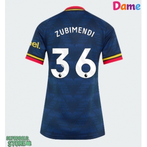 Arsenal Martin Zubimendi #36 Replika Udebanetrøje Dame 2026-27 Kortærmet